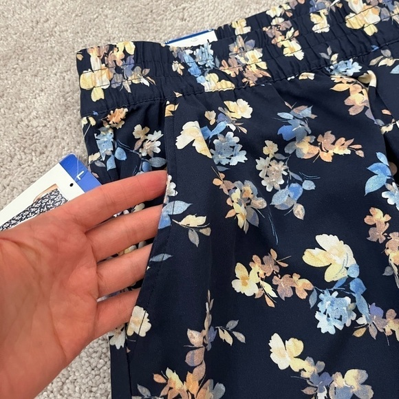 Jessica Simpson Women's Floral Ankle Pants Large NWT - Picture 8 of 10